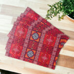 ⁦مفارش ثلاجة رمضانية 4 قطع بأشكال وألوان مختلفة قابل للغسيل⁩ - الصورة ⁦6⁩