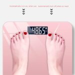 ⁦ميزان ديجيتال منزلي لقياس الوزن ونسبة العضلات والعظام والدهون والمياه بشاشة ليد رقمية سهلة القراءة⁩ - الصورة ⁦2⁩