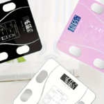 ⁦ميزان ديجيتال منزلي لقياس الوزن ونسبة العضلات والعظام والدهون والمياه بشاشة ليد رقمية سهلة القراءة⁩ - الصورة ⁦5⁩