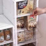 ⁦استاند 6 دور لحمل وتنظيم الأحذية والشنط قابل للطي بغطاء اكليريك لكل رف لمنع دخول الأتربة⁩ - الصورة ⁦8⁩