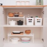 ⁦استاند لحمل وتنظيم ادوات المطبخ كالحلل ووالأطباق وبرطمانات التوابل من المعدن⁩ - الصورة ⁦4⁩