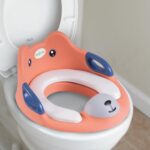 بوتي مبطنة لتدريب الأطفال علي استخدام التواليت مانعه للأنزلاق بيد تناسب جميع انواع الحمامات
