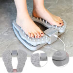 جهاز مساج القدمين ببرنامجين للتدليك يعمل علي تحسين الدورة الدموية وتخفيف الآم وإجهاد العضلات بوصلة يو اس بي