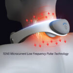 ⁦جهاز مساج وتدليك للرقبة 5 مستويات يساعد علي الراحة والاسترخاء بوصلة يو اس بي⁩ - الصورة ⁦2⁩