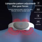 ⁦جهاز مساج وتدليك للرقبة 5 مستويات يساعد علي الراحة والاسترخاء بوصلة يو اس بي⁩ - الصورة ⁦3⁩