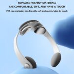 ⁦جهاز مساج وتدليك للرقبة 5 مستويات يساعد علي الراحة والاسترخاء بوصلة يو اس بي⁩ - الصورة ⁦7⁩