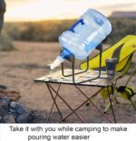 ⁦حامل قارورة مياه الشرب من المعدن والبلاستيك عملي وسهل الأستخدام⁩ - الصورة ⁦4⁩