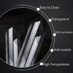 ⁦رول استيكر شفاف لاصق 2 متر وتربروف لحوائط المطبخ لمنع تكون الدهون قابل للقص⁩ - الصورة ⁦8⁩