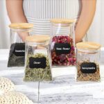 ⁦رول استيكر كتابة بقلم لتحديد وتصنيف برطمانات البقوليات والتوابل قابل للقص⁩ - الصورة ⁦11⁩