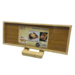 ⁦صينية خشب لحمل وتقديم المكسرات والكاندي وتستخدم كحامل للميكب والاكسسوارات علي التسريحة⁩ - الصورة ⁦2⁩