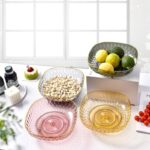 ⁦طبق اكليريك بقاعدة دواره لحمل وتقديم الفواكه والمكسرات والشوكولاته للضيوف بشكل شيك⁩ - الصورة ⁦2⁩