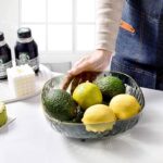 ⁦طبق اكليريك بقاعدة دواره لحمل وتقديم الفواكه والمكسرات والشوكولاته للضيوف بشكل شيك⁩ - الصورة ⁦3⁩