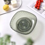 ⁦طبق اكليريك بقاعدة دواره لحمل وتقديم الفواكه والمكسرات والشوكولاته للضيوف بشكل شيك⁩ - الصورة ⁦5⁩