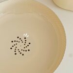 ⁦طبق لحمل وتقديم الفواكه بقاعدة قابلة للفك والتركيب من البلاستيك⁩ - الصورة ⁦3⁩