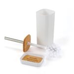 ⁦طقم حمام متكامل 6 قطع للحفاظ علي نظافة وترتيب الحمام بشكل شيك⁩ - الصورة ⁦5⁩