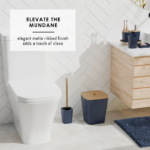 ⁦طقم حمام متكامل 6 قطع للحفاظ علي نظافة وترتيب الحمام بشكل شيك⁩ - الصورة ⁦6⁩