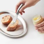 ⁦طقم سكاكين ميني استانليس ستيل 3 قطع للجبن والزبدة والكيك⁩ - الصورة ⁦2⁩