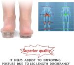 ⁦طقم كعب سيليكون 6 قطع لراحة القدم وزيادة الطول 5 سم بديل للكعب⁩ - الصورة ⁦5⁩