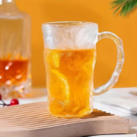 ⁦طقم كوبايات زجاج كريستال منقرش 6 قطع لشرب وتقديم المياه والعصائر والمشروبات الغازية بيد⁩ - الصورة ⁦7⁩