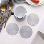 ⁦طقم كوستر جولد ميني 6 قطع حامل للأكواب والشموع وقطع الديكور⁩ - الصورة ⁦2⁩