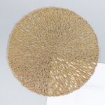 ⁦طقم كوستر جولد ميني 6 قطع حامل للأكواب والشموع وقطع الديكور⁩ - الصورة ⁦3⁩