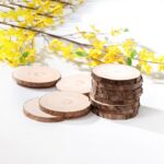 طقم كوستر خشب 5 قطع بمقاسات مختلفة لحمل الأكواب والشموع وقطع الديكور - الصورة 6