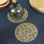 ⁦طقم كوستر ميني 6 قطع حامل للأكواب والشموع وقطع الديكور⁩ - الصورة ⁦3⁩