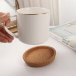 ⁦طقم كوستر ميني قطعتين لحمل الاكواب والزجاجات من الفلين⁩ - الصورة ⁦8⁩