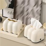 علبة مناديل شكل سحابة بستوسته داخلية لغرف النوم والليفنج والأطفال من البلاستيك