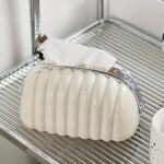 ⁦علبة مناديل شكل شنطة لغرف النوم والأطفال والليفنج من الاكليريك⁩ - الصورة ⁦3⁩