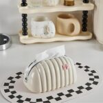 ⁦علبة مناديل شكل شنطة لغرف النوم والأطفال والليفنج من الاكليريك⁩ - الصورة ⁦8⁩