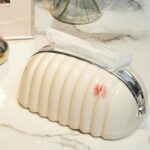 ⁦علبة مناديل شكل شنطة لغرف النوم والأطفال والليفنج من الاكليريك⁩ - الصورة ⁦9⁩