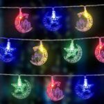 ⁦فرع زينة مضئ 3 متر شكل هلال ومسجد لأستقبال ليالي رمضان⁩ - الصورة ⁦2⁩