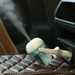 ⁦فواحة سيارة تدور 180 درجة بخزان 50 ملي  قابل لإعادة الملئ تعمل علي الولاعة⁩ - الصورة ⁦8⁩