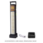 ⁦كشاف ليد 39 لمبة بدرجات إضاءة مختلفة قابلة للتعديل ويد لسهولة الحمل يعمل بالطاقة الشمسية⁩ - الصورة ⁦4⁩