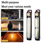 ⁦كشاف ليد 39 لمبة بدرجات إضاءة مختلفة قابلة للتعديل ويد لسهولة الحمل يعمل بالطاقة الشمسية⁩ - الصورة ⁦7⁩