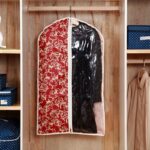 ⁦كفر ملابس لحماية البدل والفساتين من الأتربة داخل الدولاب بجزء شفاف لسهولة الأختيار وسوسته سهلة الفتح والغلق⁩ - الصورة ⁦7⁩