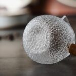 ⁦كوب شوت اسبريسو 150 ملي من الزجاج بيد خشب⁩ - الصورة ⁦6⁩