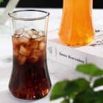 كوباية زجاج بجبل جليدي ثري دي من الداخل لشرب وتقديم العصائر والمشروبات الغازية 280 ملي - الصورة 4