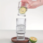 ⁦كوباية ميني متدرجة لشرب وتقديم الشاي والنسكافيه واللاتيه والايس كوفي للضيوف بشكل شيك⁩ - الصورة ⁦3⁩