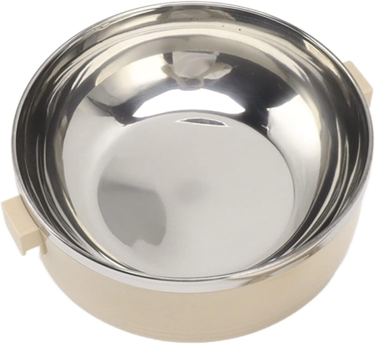 ⁦لانش بوكس بحلة استانليس ستيل بغطاء محكم الغلق ومعلقة لسهولة تناول الطعام خارج المنزل بيد⁩ - الصورة ⁦4⁩