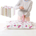 ⁦مجموعة أكياس فاكيوم 3 قطع بمقاسات مختلفة لتخزين الملابس والمفروشات يوفر مساحات تصل يصل إلي 75 % والحفاظ عليهم من الأتربة⁩ - الصورة ⁦7⁩