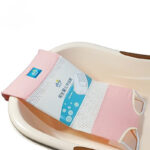 مسند استحمام بيبي مريح وأمن وناعم علي بشرة الطفل