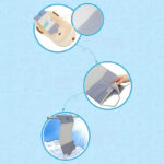 ⁦مسند استحمام بيبي مريح وأمن وناعم علي بشرة الطفل⁩ - الصورة ⁦3⁩