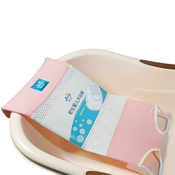 مسند استحمام بيبي مريح وأمن وناعم علي بشرة الطفل