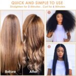 ⁦مشط سيراميك كهربائي لتنعيم وفرد الشعر ب 3 درجات حرارة مختلفة قابلة للتعديل حسب الرغبة⁩ - الصورة ⁦7⁩