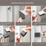 ⁦مقبض رافع لمقعد التواليت شكل وردة بدون لمس لتجنب لمس البكتريا والجراثيم سهل التركيب⁩ - الصورة ⁦4⁩