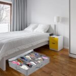 ⁦منظم احذية وتربروف يحمل حتي 10 ازواج بغطاء شفاف للحماية من الاتربه ولسهولة الرؤية والاختيار بيد⁩ - الصورة ⁦9⁩