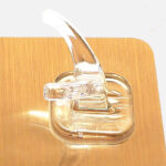 ⁦هوك شماعة ثنائي بديل للمسامير لتعليق الملابس وادوات الحمام والمطبخ بدون حفر وتخريم⁩ - الصورة ⁦3⁩