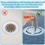 ⁦شريط شبكي لمنع انسداد البلاعات والبانيو والاحواض ذاتي اللصق وقابل للقص حسب الحاجه⁩ - الصورة ⁦10⁩